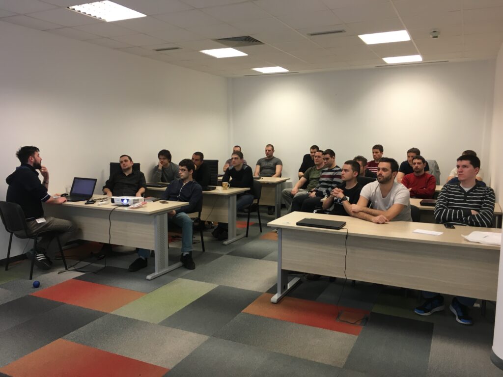 The Presentation Took Place In The Tnation Academy, Held By Our Developer Stefan Vojkić