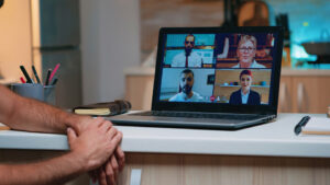 Remote-Employee-Having-Video-Conference